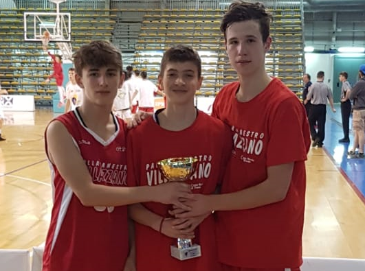 1° posto all’Adriatica Cup di Pesaro per Mattia, Filip e Luca