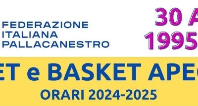 Locandina Orari 2024-2025